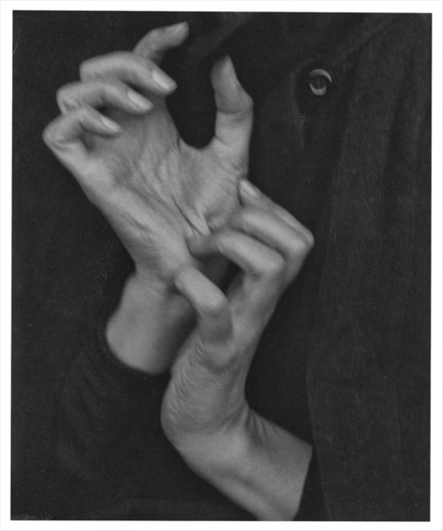 Alfred Stieglitz, Georgia O’Keefee - Hands, 1919, Photograph